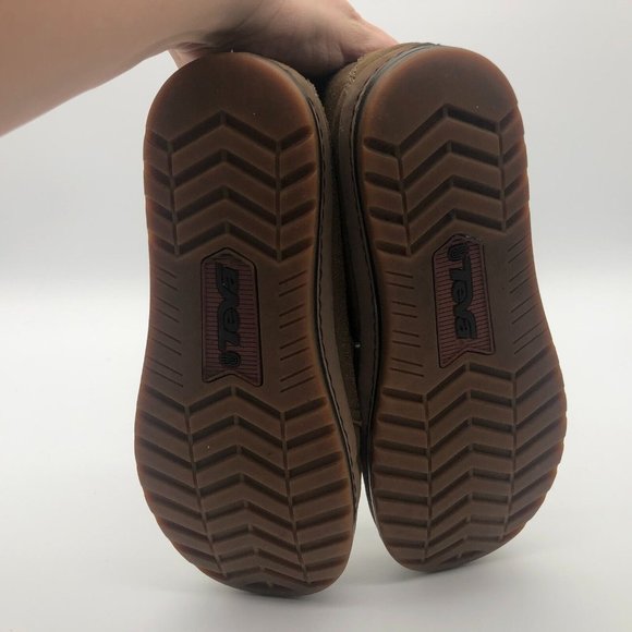 Men\'s Brown Suede/Canvas Teva Casual Shoes Sneakers Lace Up Size 8 main image 7